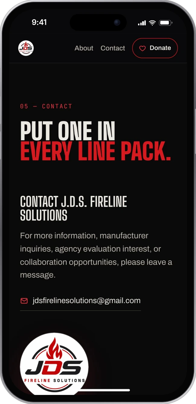 Mobile contact section